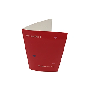 Customized Paper Thank You Greeting Card with Logo Printing